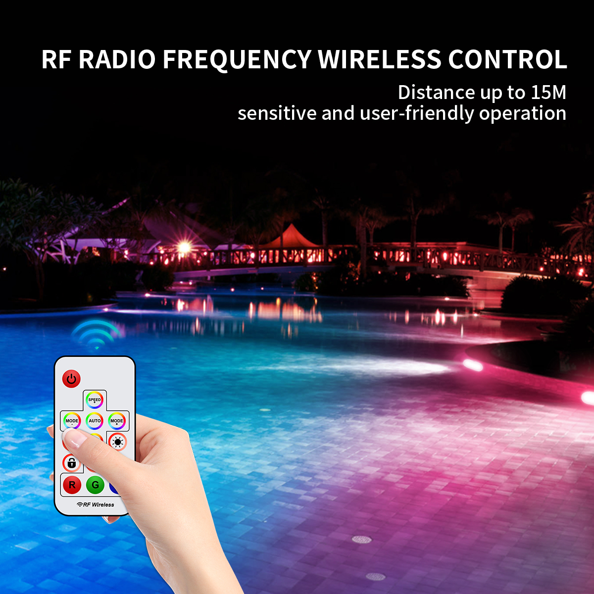 HCP159  充电款泳池灯